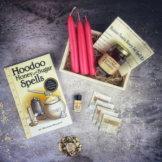 Court Case Honey Jar Spell Kit by MGO Gifts