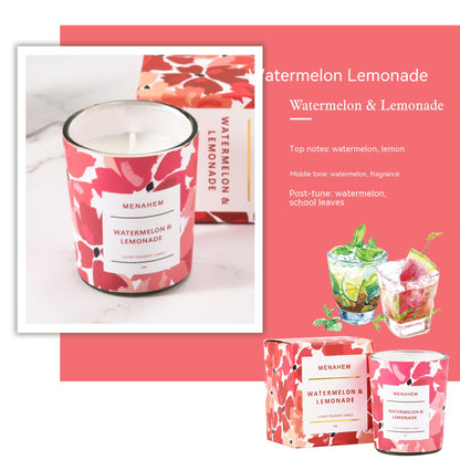 Smoke-free Aromatherapy Candle Flower Gift