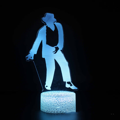 LED colorful touch remote control desk lamp