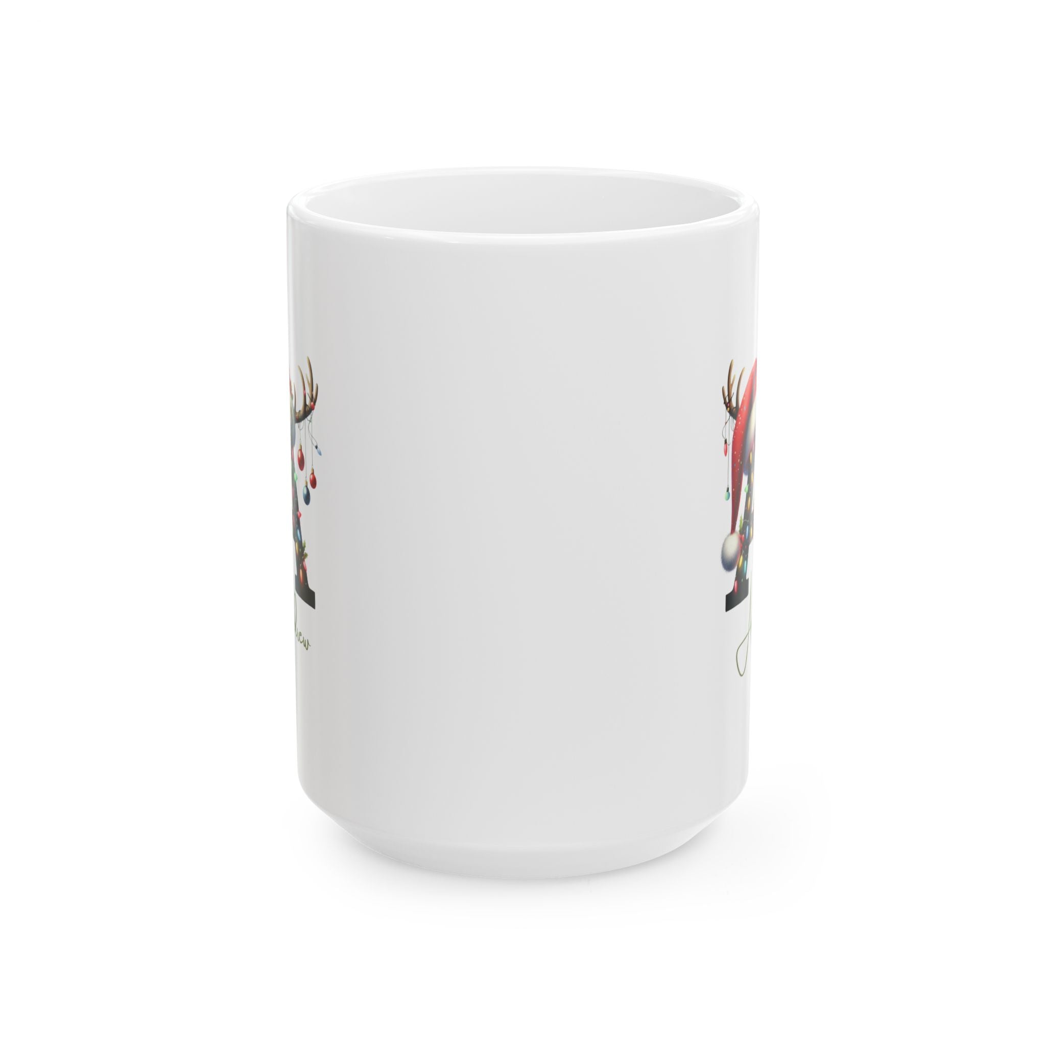 Personalized Hot Chocolate Mug for Kids - Custom Name Christmas Cocoa Cup | Kids Christmas Gift