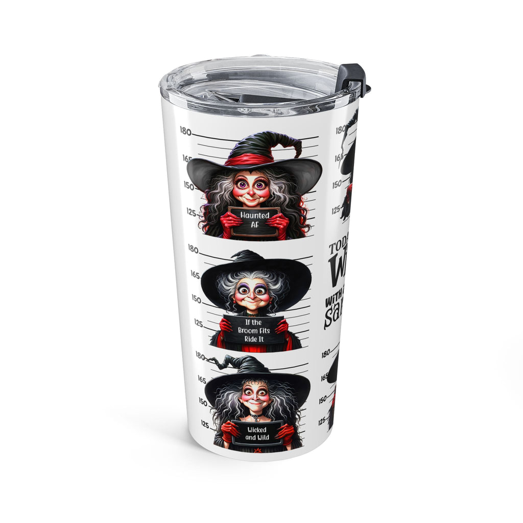 Witchy Sarcastic Tumbler, Humor Mug for Witches, Gift for Halloween, Sarcastic Travel Cup, Funny Drinkware for Her