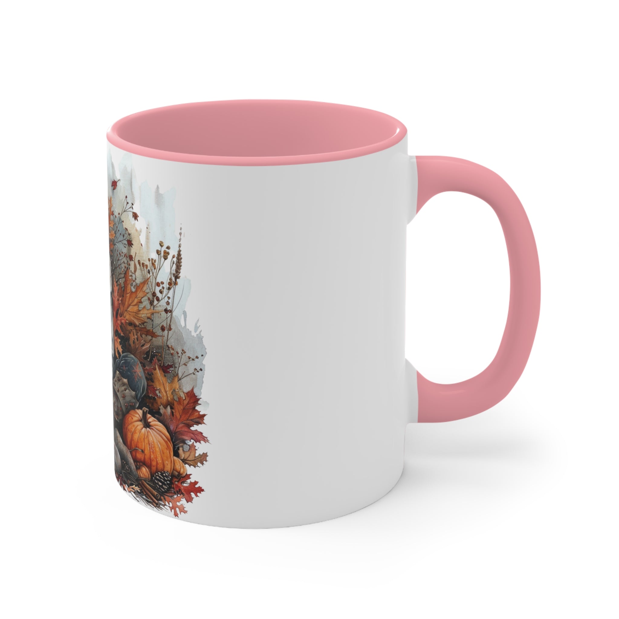 Mabon Season Accent Mug, Fall Coffee Cup, Autumn Harvest Tea Mug, Pagan Gift, Wiccan Decor, Seasonal Kitchen Mug