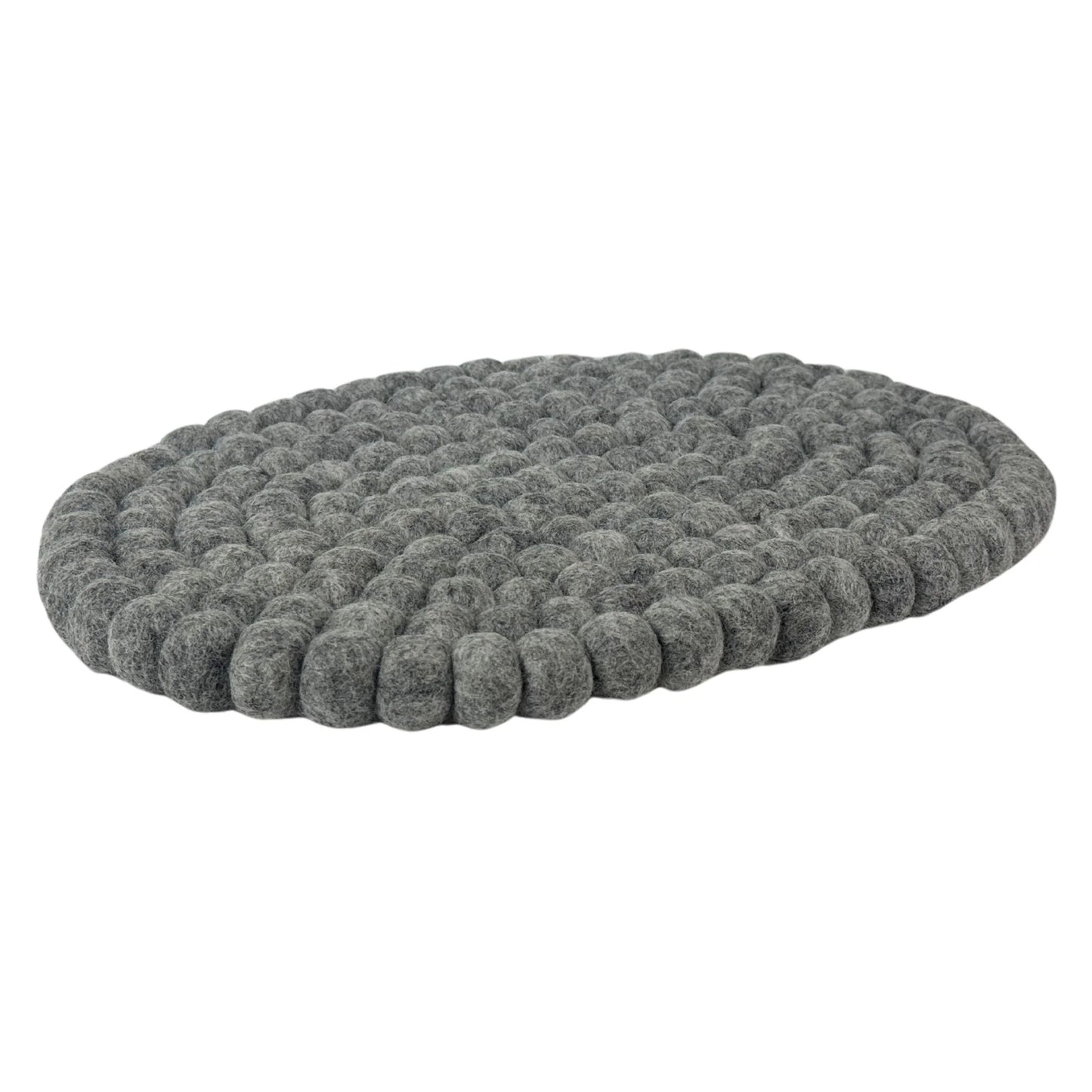 Felt Casserole Trivet, Heather grey
