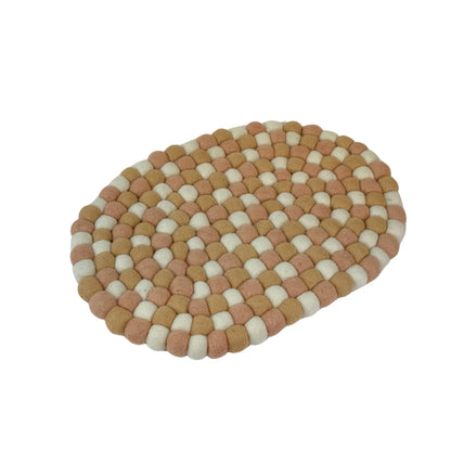 Felt Casserole Trivet, Sunset Sands