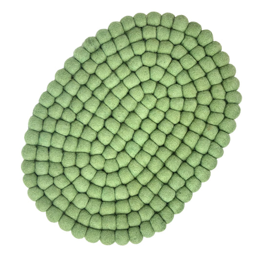 Felt Casserole Trivet, Sage