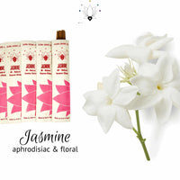 Jasmine Incense Natural Aromatic Incense Sticks – 75 Count (5 packs of 15)