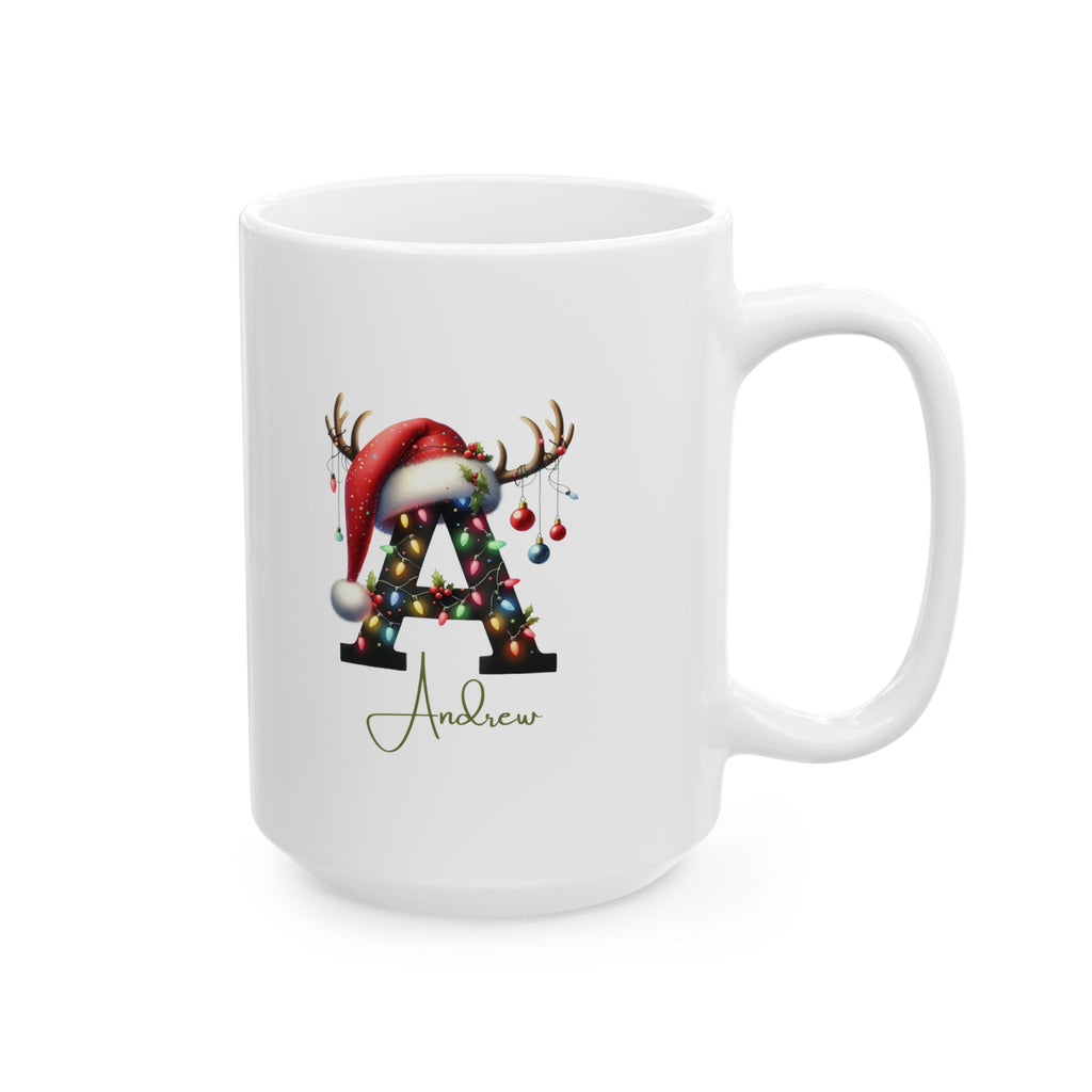 Personalized Hot Chocolate Mug for Kids - Custom Name Christmas Cocoa Cup | Kids Christmas Gift