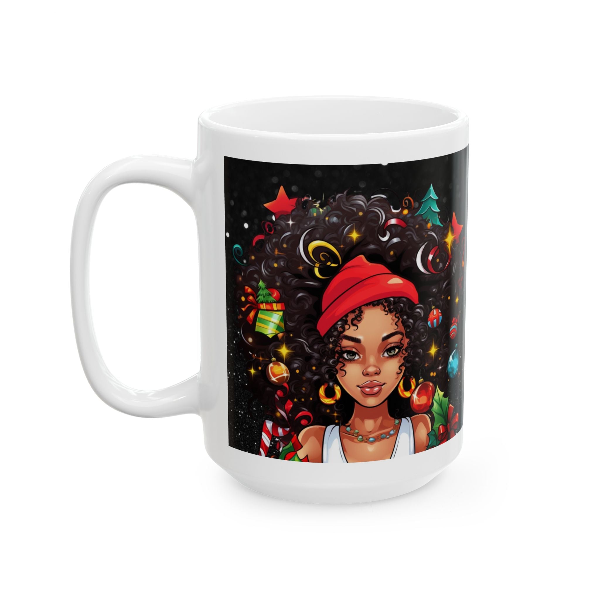 Festive Holiday Mug | Cheerful Christmas Gift | Perfect for Coffee, Tea, or Hot Chocolate | Celebration Decor | 11oz & 15oz Options