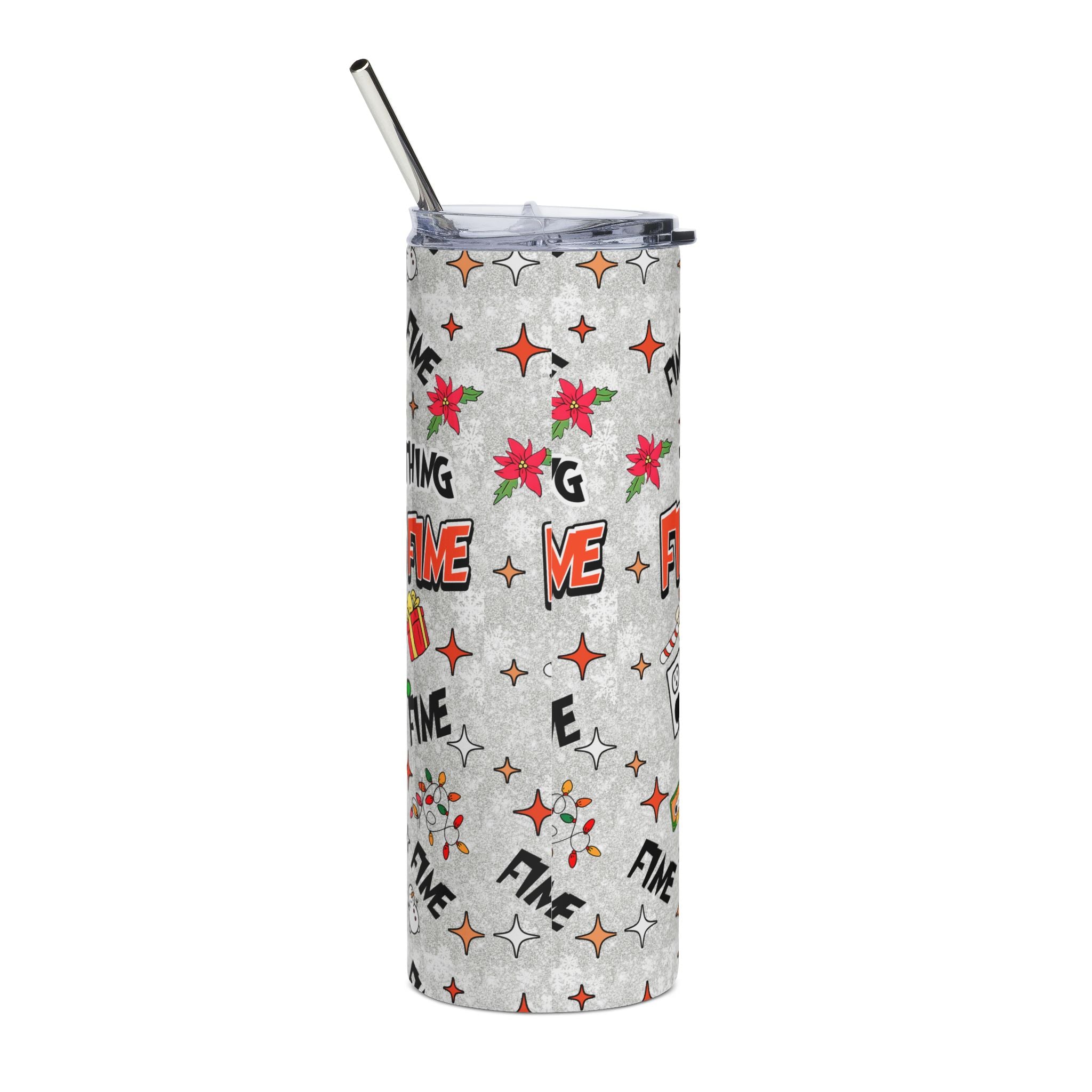 Retro Vibe Tumbler, Vintage-Inspired 20oz Drinkware, Fun Gift for Birthdays, Halloween, or Everyday Use