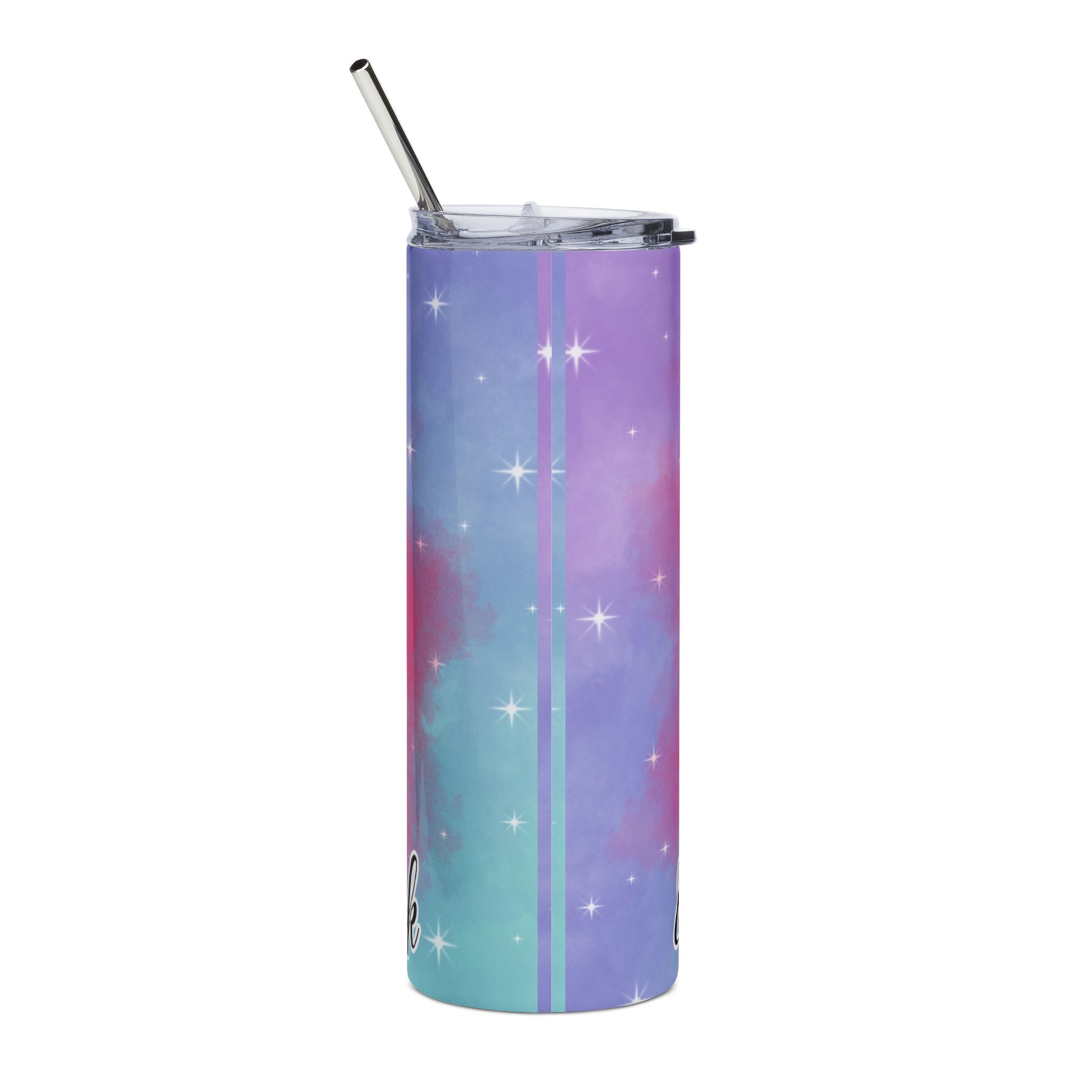 Trendy Stainless Steel Tumbler with Artistic Design - Perfect for Gifts, Daily Use, Parties, and Events