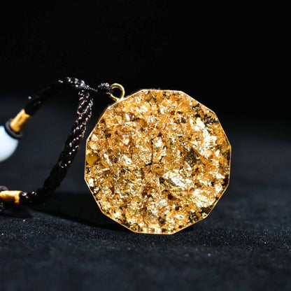 Pendant Orgonite Natural Tiger Eye Stone Seven Chakra Pendant