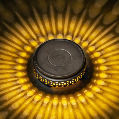 Small Night Light Ceramic Plate Incense Burner Zen Retro Household Aromatherapy Burner