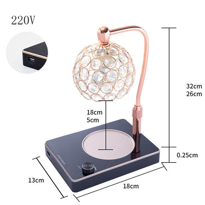 Creative Adjustable Temperature Adjustment Aromatherapy Wax Melting Lamp