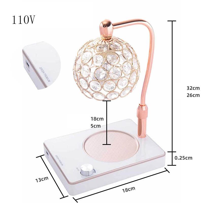 Creative Adjustable Temperature Adjustment Aromatherapy Wax Melting Lamp