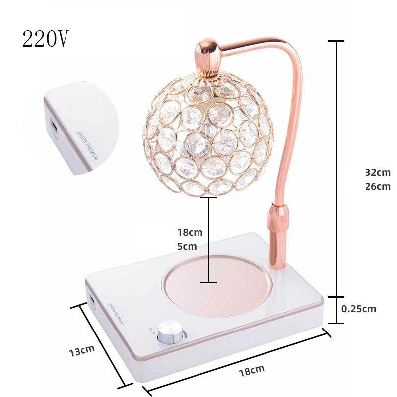 Creative Adjustable Temperature Adjustment Aromatherapy Wax Melting Lamp
