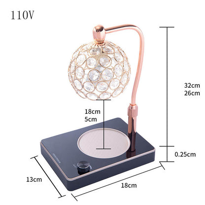Creative Adjustable Temperature Adjustment Aromatherapy Wax Melting Lamp