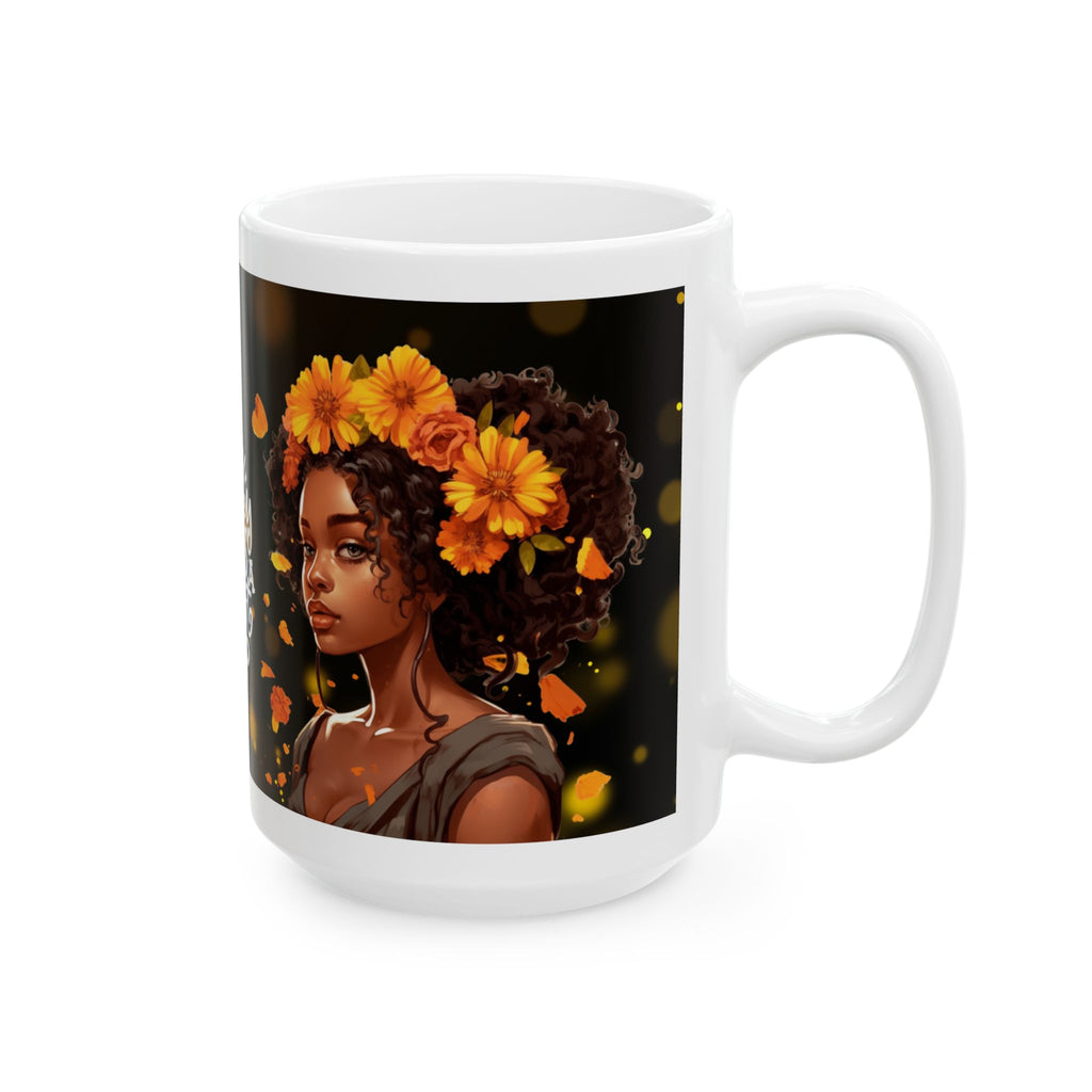 Inspirational Ceramic Mug, Coffee Cup for Motivation, Gift for Women, Self-Love Mug, Uplifting Coffee Mug, Journey Quote Mug