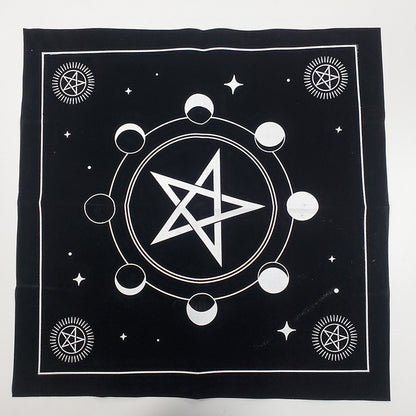 Flannel Tablecloth Midnight Tarot Special Tablecloth