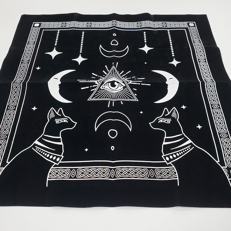 Flannel Tablecloth Midnight Tarot Special Tablecloth