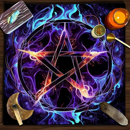 Moon Geometric Card Board Game Tarot Tablecloth