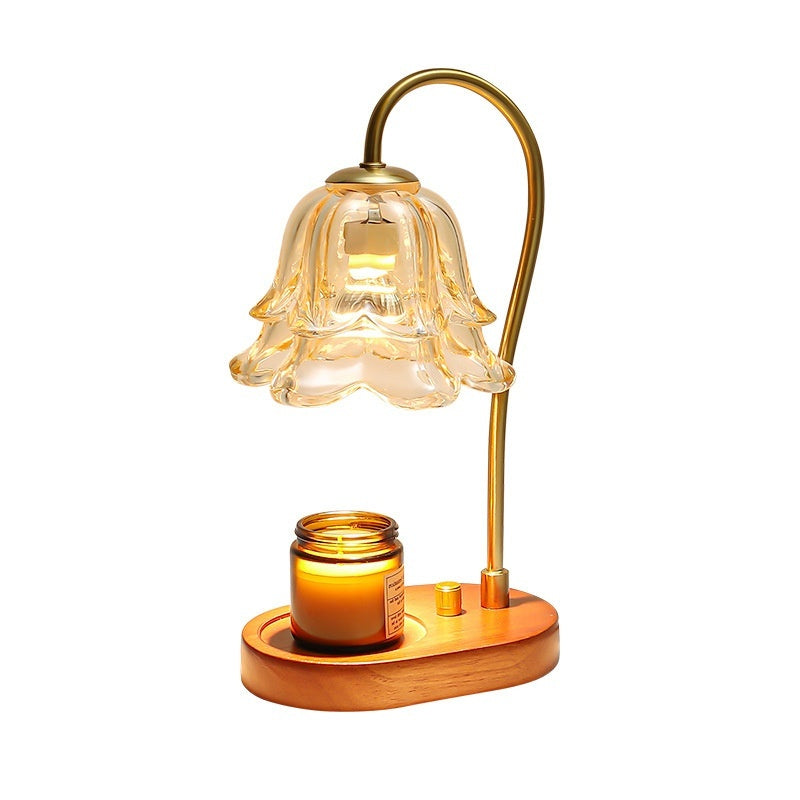 Creative Melting Wax Aromatherapy Timing Dimming Small Night Lamp