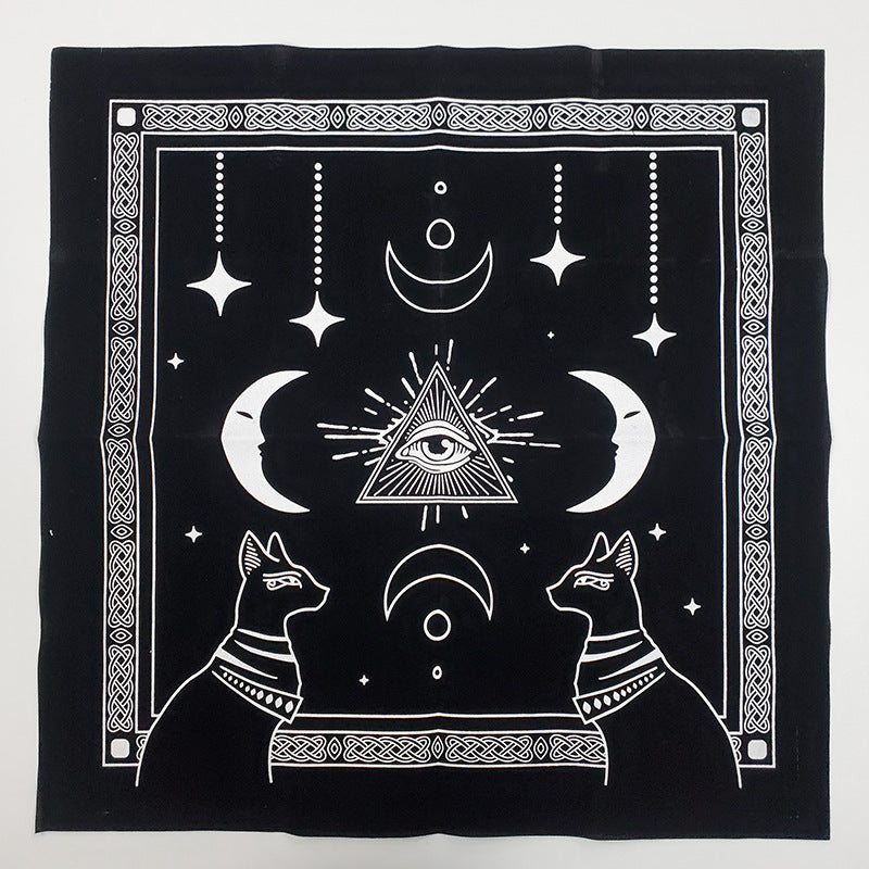 Flannel Tablecloth Midnight Tarot Special Tablecloth