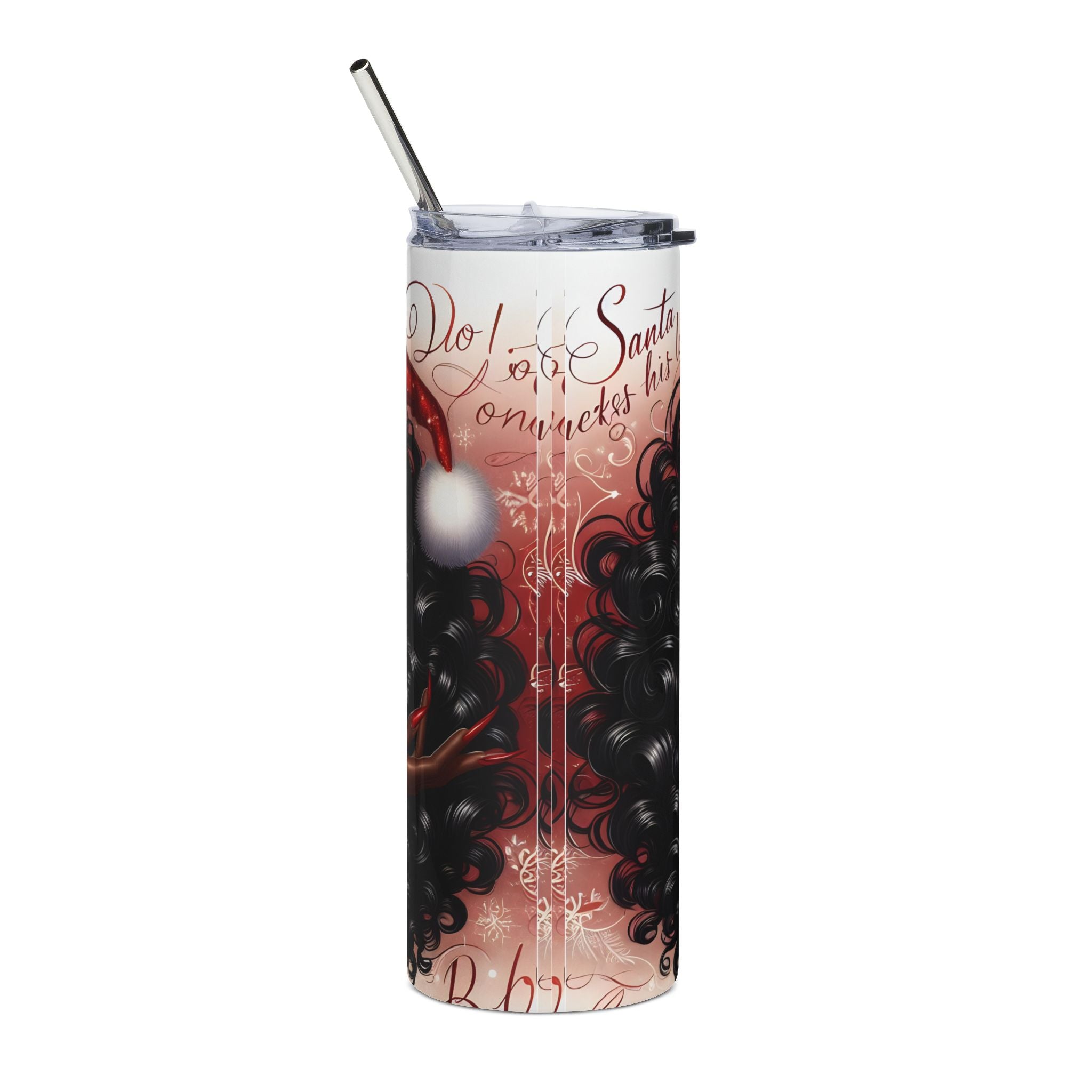 Festive Stainless Steel Tumbler with Holiday Queen Design | Perfect for Christmas, Gift, Travel Mug, Reusable Drinkware, Eco-friendly [...]