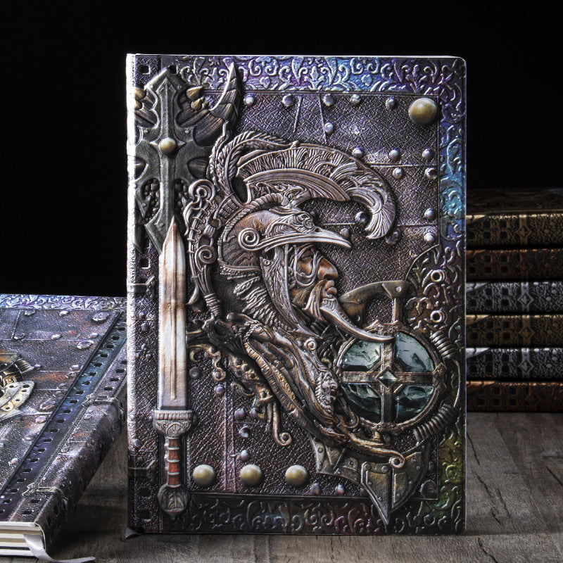 European General Retro Notebook Business Journal Book Pu Notebook Embossed Surface
