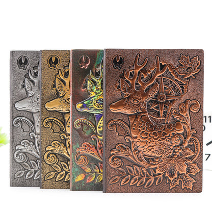 European-style Embossed Retro Notebook A5