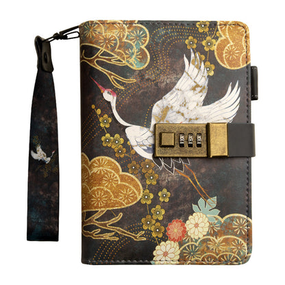Antique diary notebook with lock