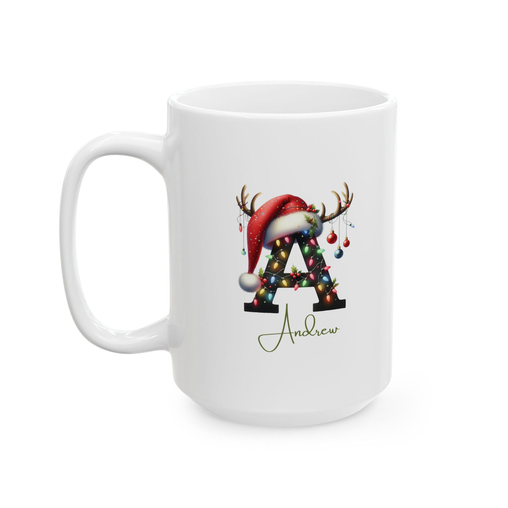 Personalized Hot Chocolate Mug for Kids - Custom Name Christmas Cocoa Cup | Kids Christmas Gift