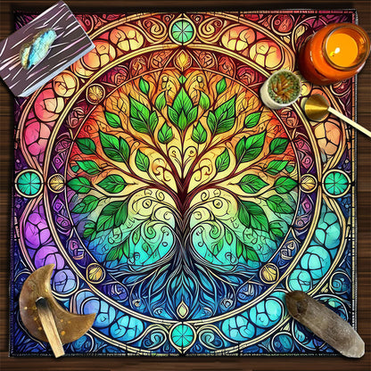 Moon Geometric Card Board Game Tarot Tablecloth