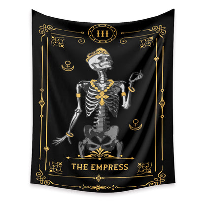 New Skull Tarot Card Tapestry Home Wall Decoration Background Cloth