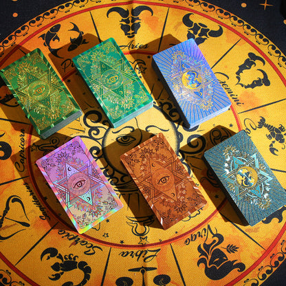 2 New Gold Foil Tarot Color Printing