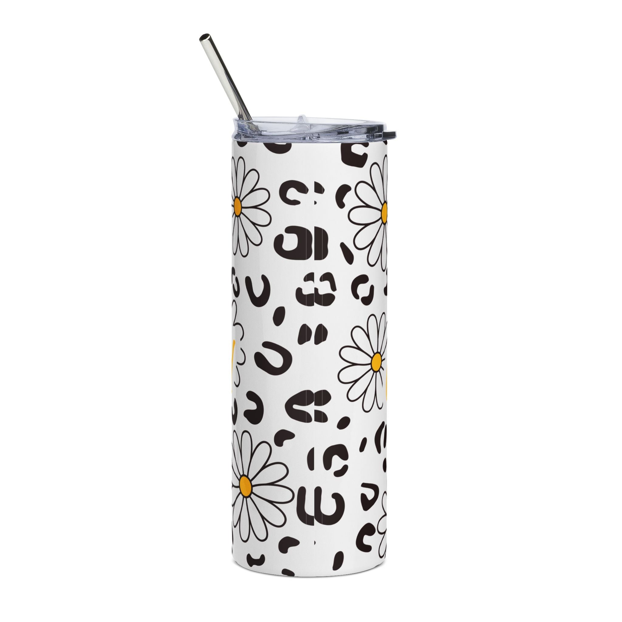 Stainless Steel Tumbler with Overstimulated Design | Perfect for Coffee Lovers, Gifts for Her, Inspirational Drinkware, Self-Care Mug