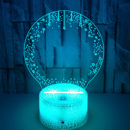 Acrylic Small Desk Lamp Erasable Message