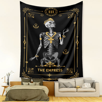 New Skull Tarot Card Tapestry Home Wall Decoration Background Cloth
