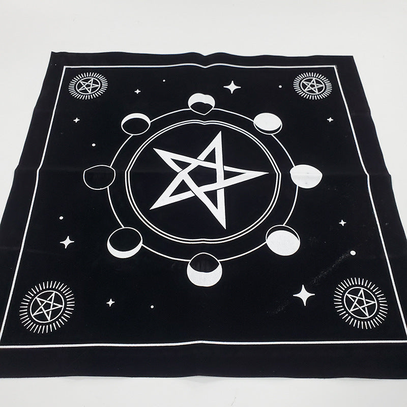 Flannel Tablecloth Midnight Tarot Special Tablecloth
