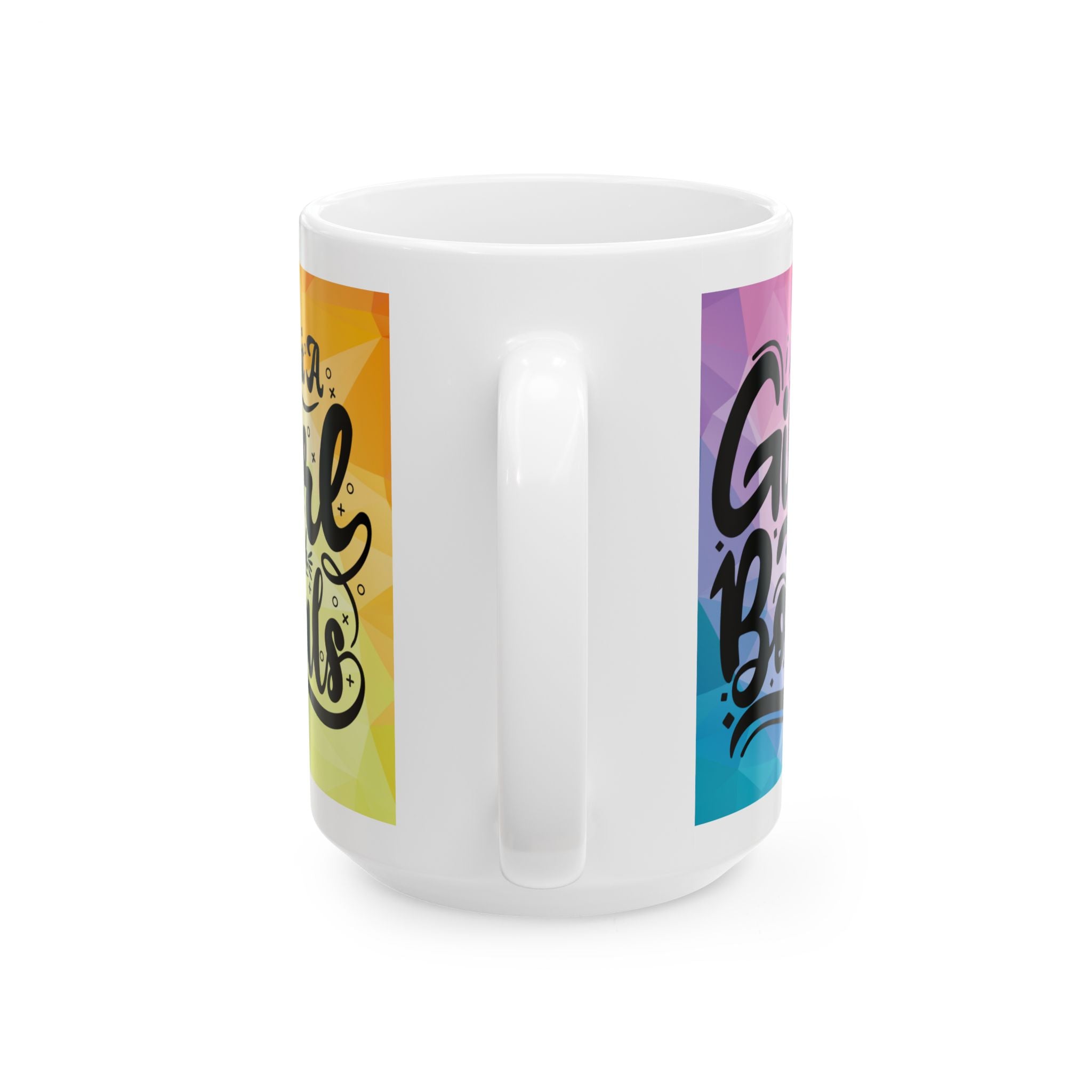 Vibrant Afrocentric Mug, Coffee Cup Gift for Her, Boho Chic Kitchen Decor, Colorful African American Art, Empowering Brew Mug