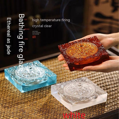 Citron Ancient French Glaze Furnace Home Incense Burner