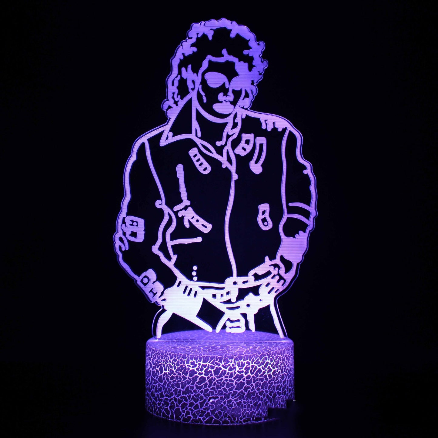 LED colorful touch remote control desk lamp