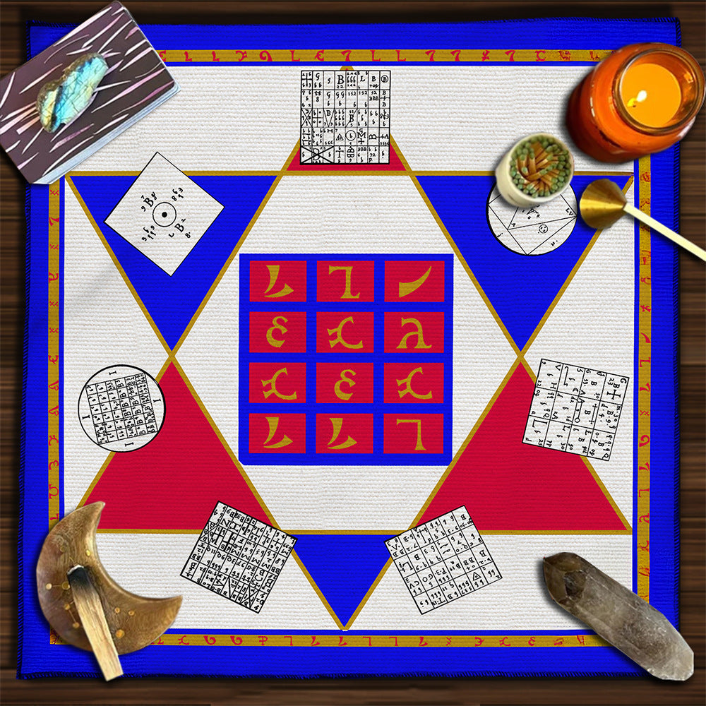 Moon Geometric Card Board Game Tarot Tablecloth