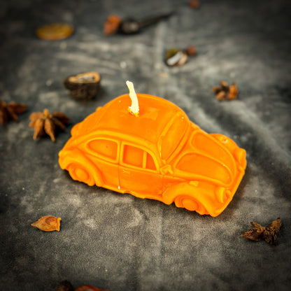 Beeswax Charmed Car Spell Candle - Safe Travels & Vehicle Protection