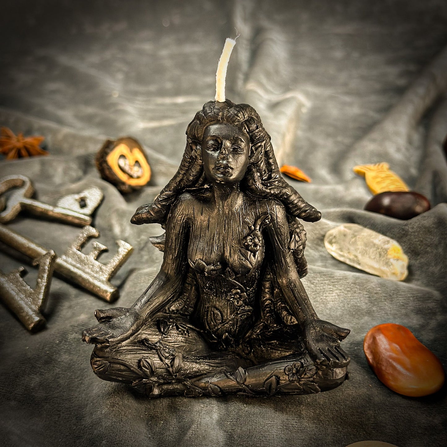Forest Fairy Candle Spell Kit - Nature Spirit & Inner Peace Magic