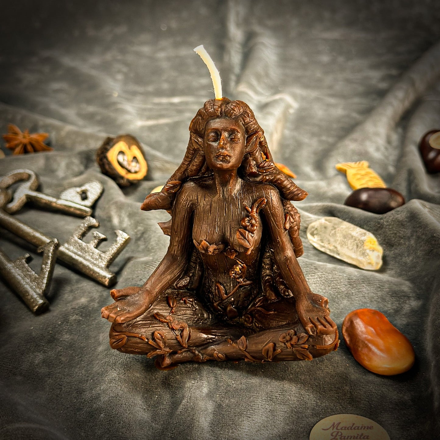 Forest Fairy Candle Spell Kit - Nature Spirit & Inner Peace Magic