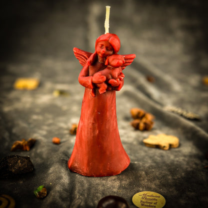 Beeswax Dog Guardian Spirit Spell Candle - Pet Protection & Healing