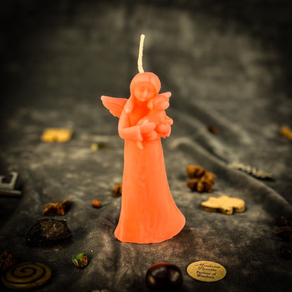 Beeswax Dog Guardian Spirit Spell Candle - Pet Protection & Healing