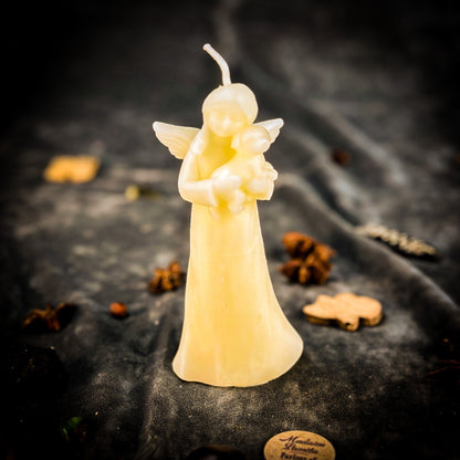 Beeswax Dog Guardian Spirit Spell Candle - Pet Protection & Healing