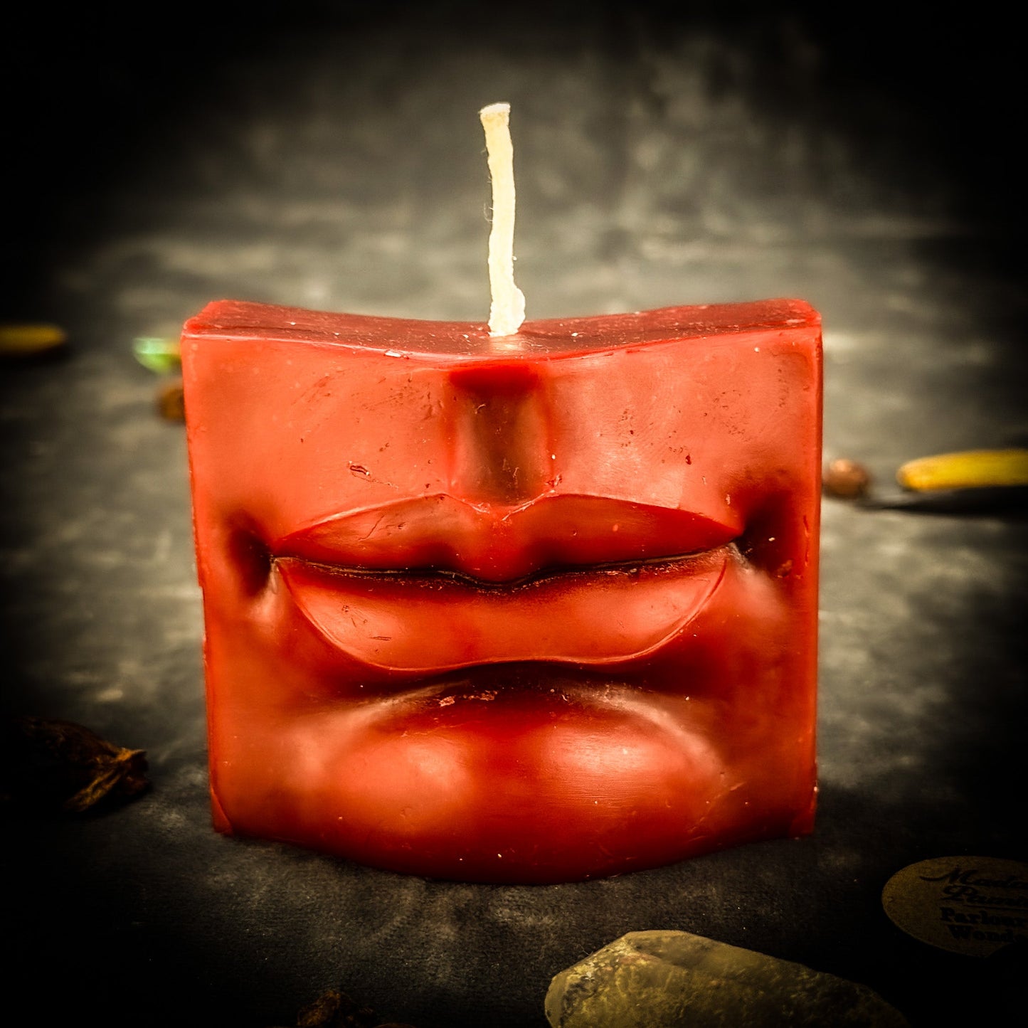 Ex-Voto Mouth Candle Spell Kit - Communication & Healing Magic
