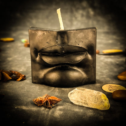 Ex-Voto Mouth Candle Spell Kit - Communication & Healing Magic